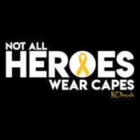 HEROS - Black - AS Colour - Wee Tee - Size 000-2 Design