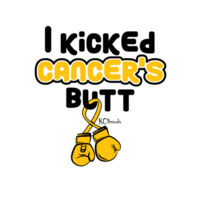I kicked Cancers Butt! - AS Colour - Staple Tee (unisex) Design