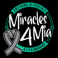 Miracles 4 Mia - Black - Mens/Unisex Tee Design