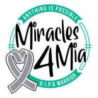 Miracles 4 Mia - White - Baby/Toddler Tee Design
