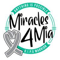 Miracles 4 Mia - White - Kids/Teen Tee Design